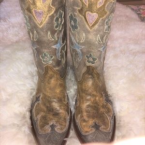 Old Gringo boots for women, Leather Inlays
